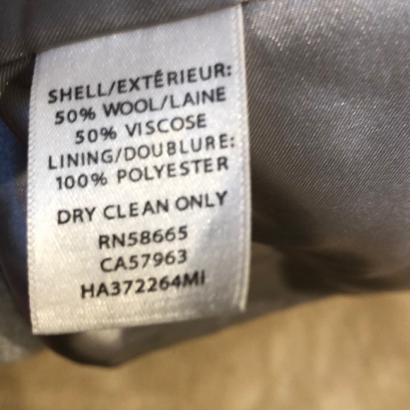 Halogen Grey Lined Coat - Picture 5 of 5